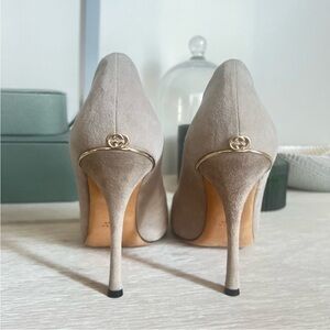 Suede Gucci Pumps